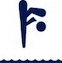 Olympics 2020 Diving logo