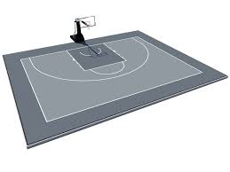 3x3 basketball court
